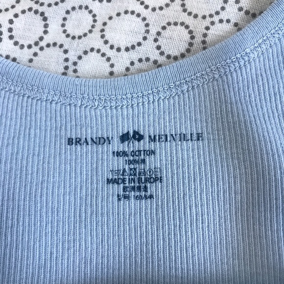 Brandy Melville Light Blue Skylar Tank - Picture 3 of 4
